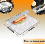 Insulation Sandwich Wrapping Paper Aluminum Foil Sheets - Image 2