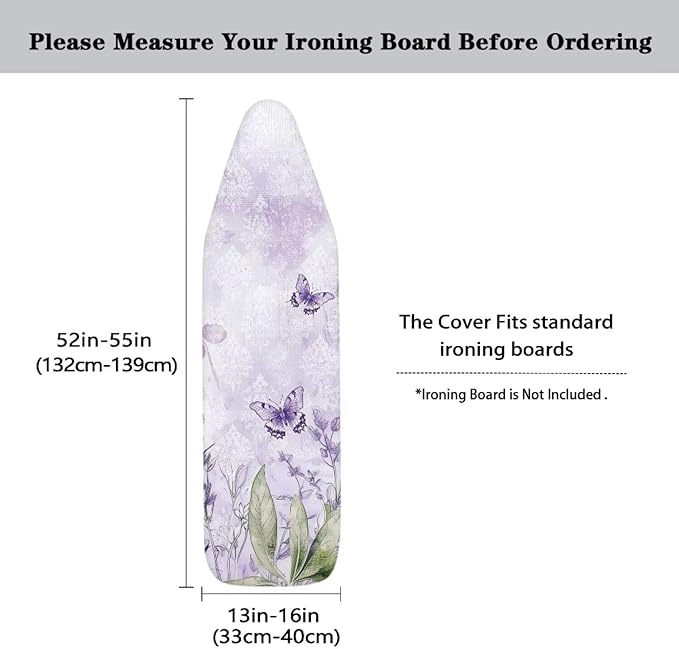 Pink Daisy Hummingbird Ironing Board Cover 15x54 - Image 5