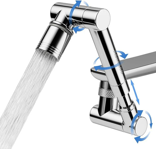 1440° swivel faucet extender, sink faucet aerator extender, swivel extendable by Unknown