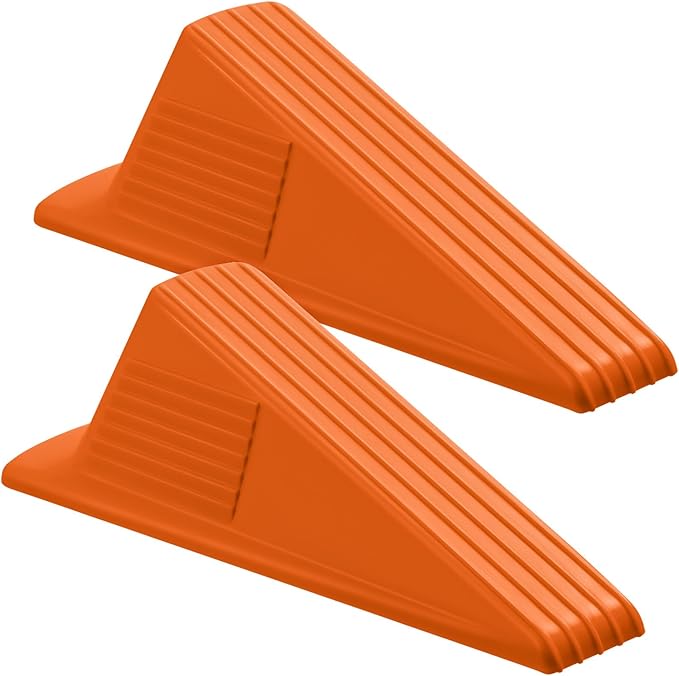 Frienda 2 Pcs Jumbo Door Stoppers Heavy Duty Door Stopper Tall up to 2inch Tall by Frienda