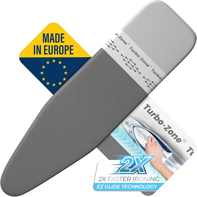 Bartnelli Ironing Board Cover and Pad, Made in Europe by Bartnelli