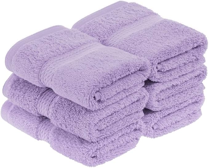 Superior Solid Egyptian Cotton Face Towel Set by SUPERIOR