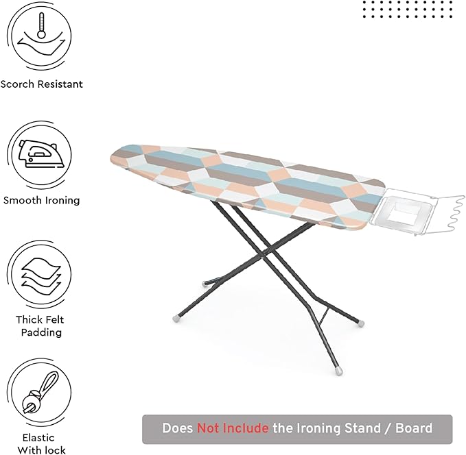 Encasa XO Ironing Board Cover and Pad - Image 2