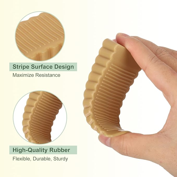 uxcell 2 Pcs Door Stoppers for Bottom of Door, 15mm/0.59 Inch Door Stops - Image 3