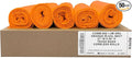 Ultrasac Heavy Duty 55 Gallon Orange Trash Bags by Ultrasac
