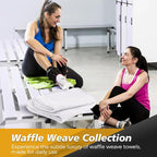 HOMEXCEL 4 Pack Premium Waffle Gym Towels, Ultra Soft Cooling Towels Highly - Image 3