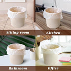 1 Gallon 110 Counts Strong Trash Bags Garbage Bags by Teivio, Bin Liners - Image 5
