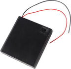4Pcs 4 Slots 1.5V AA Battery Case Holder 4 x 1.5V AA Battery Spring Clip - Image 3