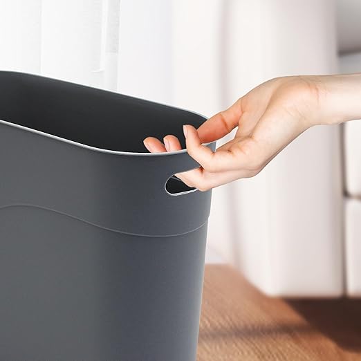2 Pack 3.2 Gallon Plastic Trash Cans - Image 4