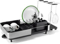 Joseph Joseph Extend Steel Plus Extendable Dish Rack Steel, Small to Large Dish by JosephJoseph
