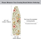 Pink Floral Ironing Board Cover - Image 5