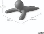 Umbra Buddy Door Stop, Heavy-Duty and Flexible, Soft-Touch Finish, Protects - Image 3