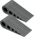 1.9 Inches Heavy Duty Door Stopper, 2 Pack Rubber Door Stop, Door Stoppers by Optish