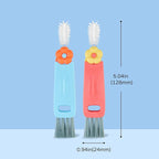Generic 3 in 1 Cup Lid Cleaning Brush, Nylon Bristles, 2 Pack - Image 6