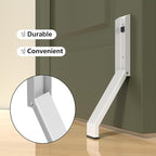 Door Stop, No Drilling Door Stoppers to Keep Door Open, Easy Pedal Kick Down - Image 4