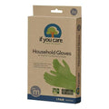 If You Care Medium Cotton Flock Lined Household Gloves – Durable, Fair Trade by IfYouCare