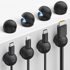 Lamicall 8Pack Magnetic Cord Organizer Clips by Lamicall