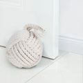 Marwood Rope Knot Door Stops Decorative Nautical Ball Door Stopper Handmade by Marwood