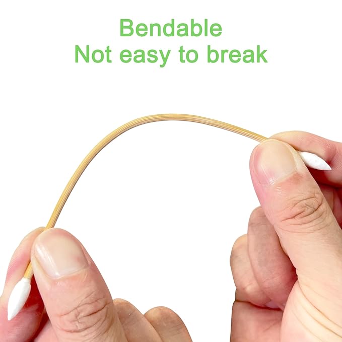 Eyxformula 200 Pcs 6 Inch Gun Cleaning Cotton Swabs - Image 7