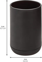 iDesign Toothbrush Holder for Normal Toothbrushes, Spin Brushes, and Toothpaste - Image 2