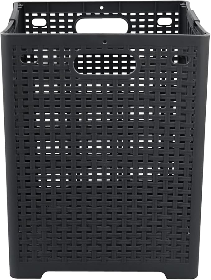 Kekow 1-Pack 42 L Plastic Collapsible Laundry Basket - Image 7