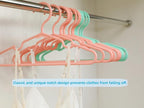 60 pcs Green Baby Nursery Closet Hangers, Non-Slip Laundry Infant Pant Hanger - Image 5
