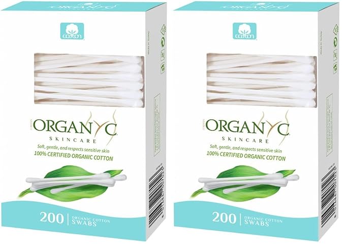 Organyc 100% Certified Organic Cotton Swabs by Organyc