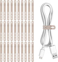 Donruby 30Pcs Silicone Cable Ties by Donruby