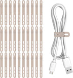 Donruby 30Pcs Silicone Cable Ties by Donruby