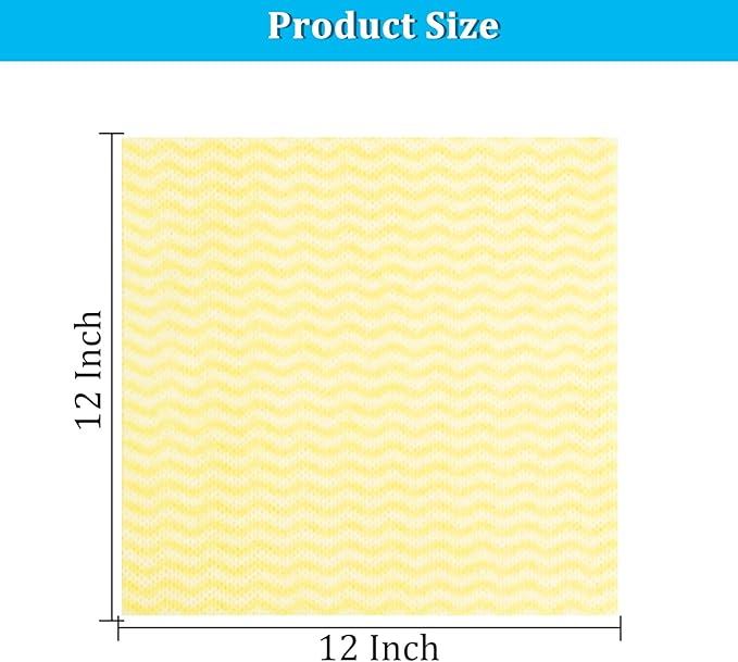 Disposable Dish Cloths Disposable Cleaning Towels, Reusable Wipes Absorbent - Image 2