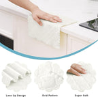 Homaxy 12 Pack Kitchen Dish Cloths, Super Soft and Absorbent Coral Velvet Dish - Image 2
