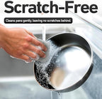 Casanero 12-Pack Silicone Scrubbing Sponges, Heavy-Duty, Non-Scratch | Reusable - Image 3