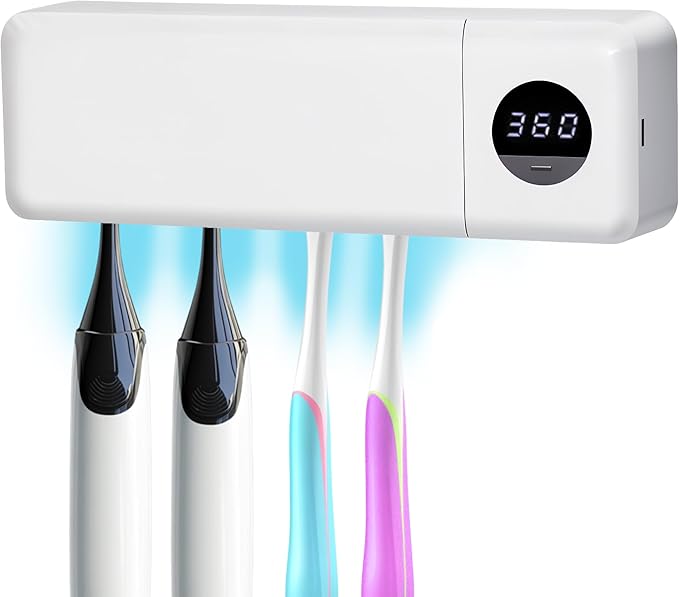 UV Toothbrush UV Light Cleaning Holder by Meeteasy