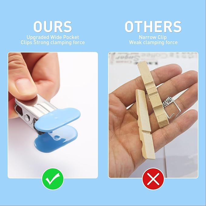 60 Pcs Stainless Steel Laundry Clips - Image 4
