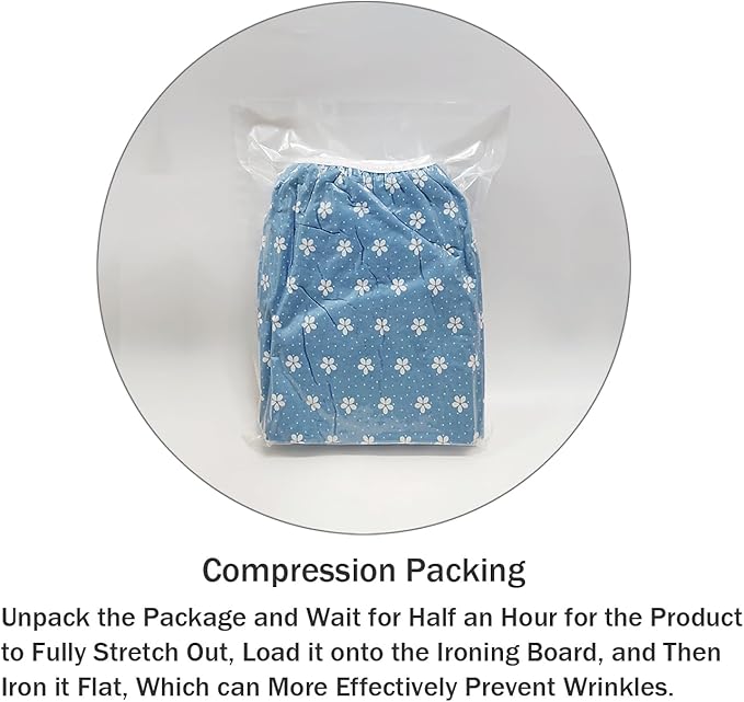 Ironing Board Cover and Pad Standard Size 15 x 54, 3 Pairs of Hook and Loop - Image 6
