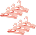 60pcs Pink Baby Nursery Closet Hangers, Non-Slip Laundry Infant Pant Hanger by VIIBASE