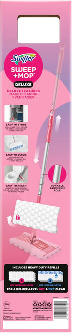 Swiffer Sweep and Mop Deluxe, Limited Edition Pink Wicked: - Image 16