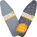 SAVUK Ironing Board Cover and Pad Dual Side X2 Lifetime Double Using Heavy Duty by SAVUK