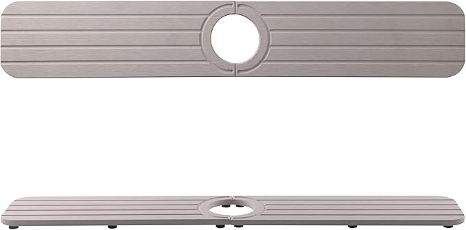 Drying Stone Faucet Mat for Kitchen Sink, Diatomite Faucet Handle Drip Catcher by Unknown
