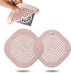 2 Pack Drain Cover Hair Catcher Sturdy Silicone Drain Protector Hair Stopper by Couidlmakeslifecolorful