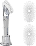 Soap Dispensing Replacement Dish Brush Storage Set by RIMAY