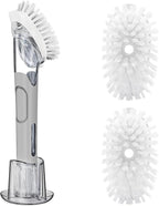 Soap Dispensing Replacement Dish Brush Storage Set by RIMAY