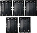 18650 Battery Case Holder, 5 Pack 3 Slots x 3.7V DIY Battery Storage Box by Ltvystore