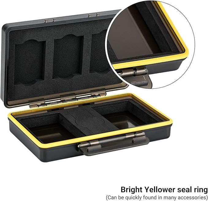 Nik. EN-EL15 EN-EL14 Camera Battery Memory Card Storage Case Holder - Image 3