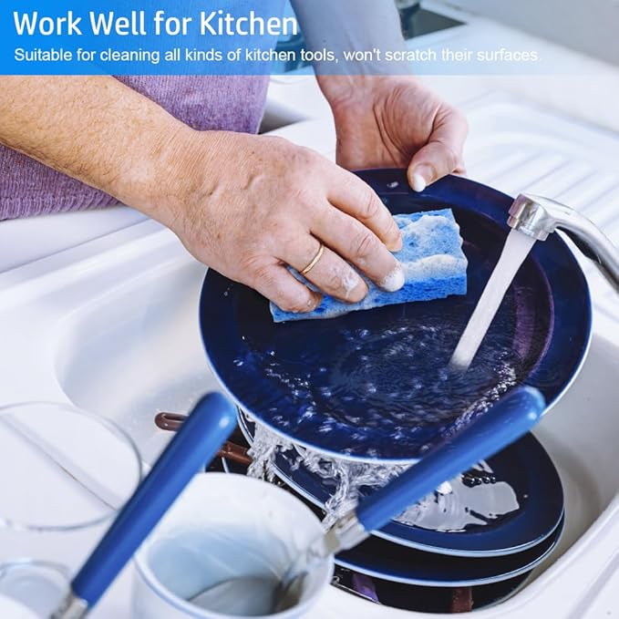 Mcyye 8PCS Compressed Kitchen Sponges Pack - Image 5