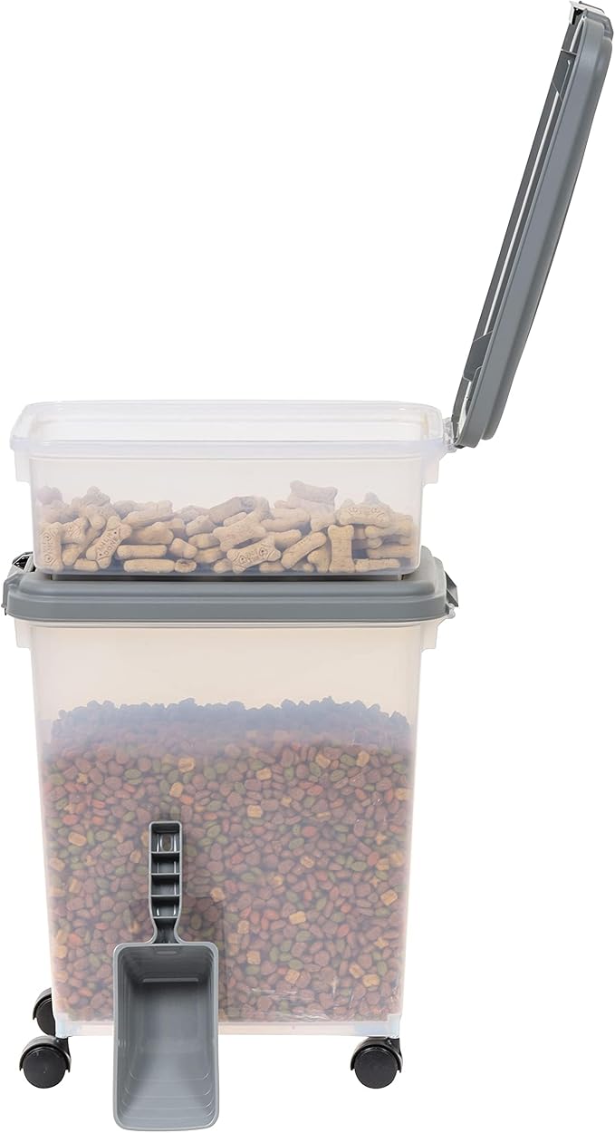 Amazon Basics 3-Piece Airtight Pet Food Storage Container Combo - Image 12