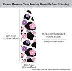 Pink Flower Cow Print Ironing Board Cover Soft Stain Resistant Ironing Board - Image 5