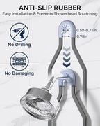 YASONIC Shower Caddy Hanging, Never Rust Shower Organizer Hanging, Aluminum - Image 6