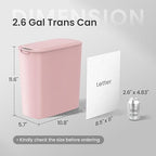 Cesun Automatic Motion Sensor Bathroom Trash Can - Image 2