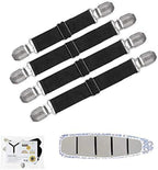 Goodtimes Ironing Board Cover Clips, Adjustable Ironing Board Pad Braces by Goodtimes
